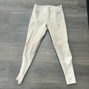 Piper Show Side Zip Breeches by SmartPak 26R, Sock Bottom, Knee Patch